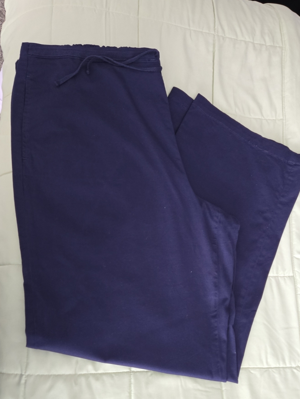 Coldwater Creek Women's Navy Boot Cut Pants